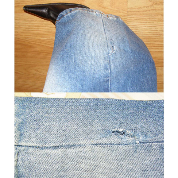 NWT Iceberg Embroidered Jeans size 10-12 Inseam 36 - Picture 6 of 9